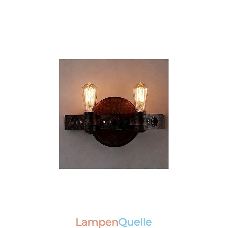 Loft-Stil Vintage Industrielle kreative Persönlichkeit Metall Wandleuchte für die Kaffeestube Bar Foyer schmücken Wandbeleuchtung