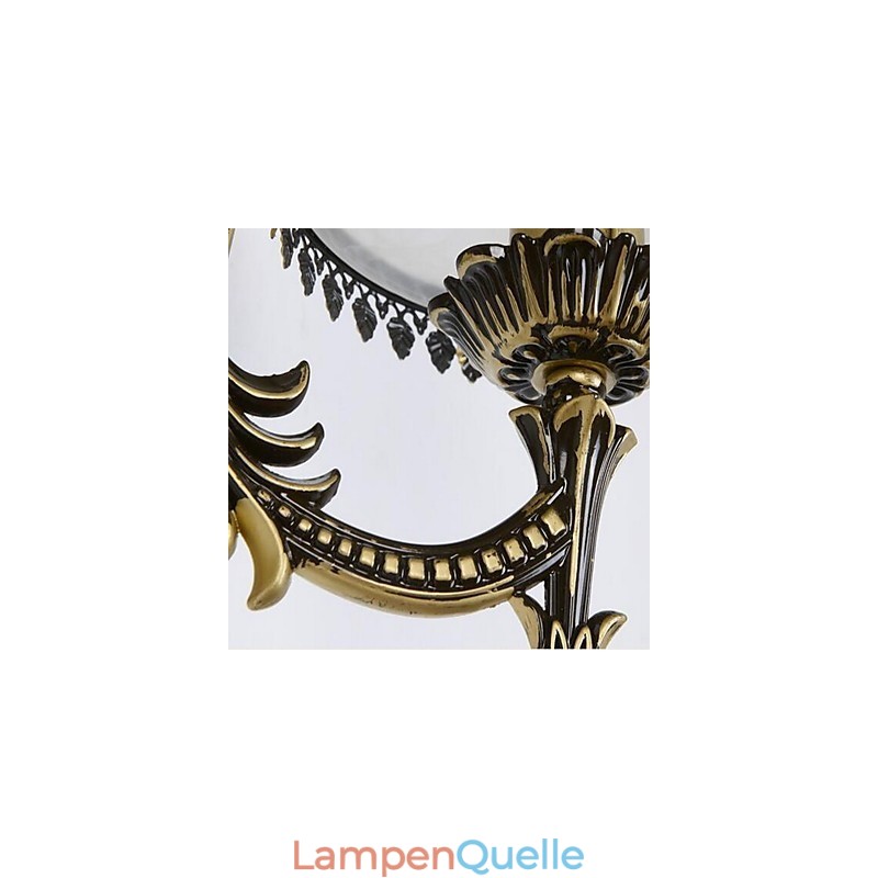 Vintage Galvanisiertes Feature Downlight Wandleuchten Wandleuchte