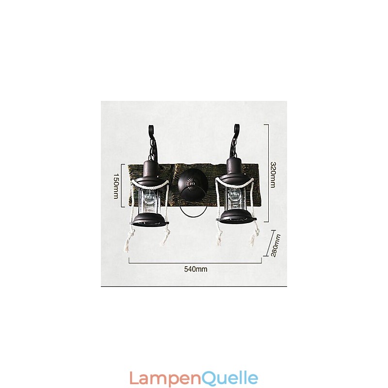 Vintage Andere Feature Downlight Wandleuchten Wandleuchte