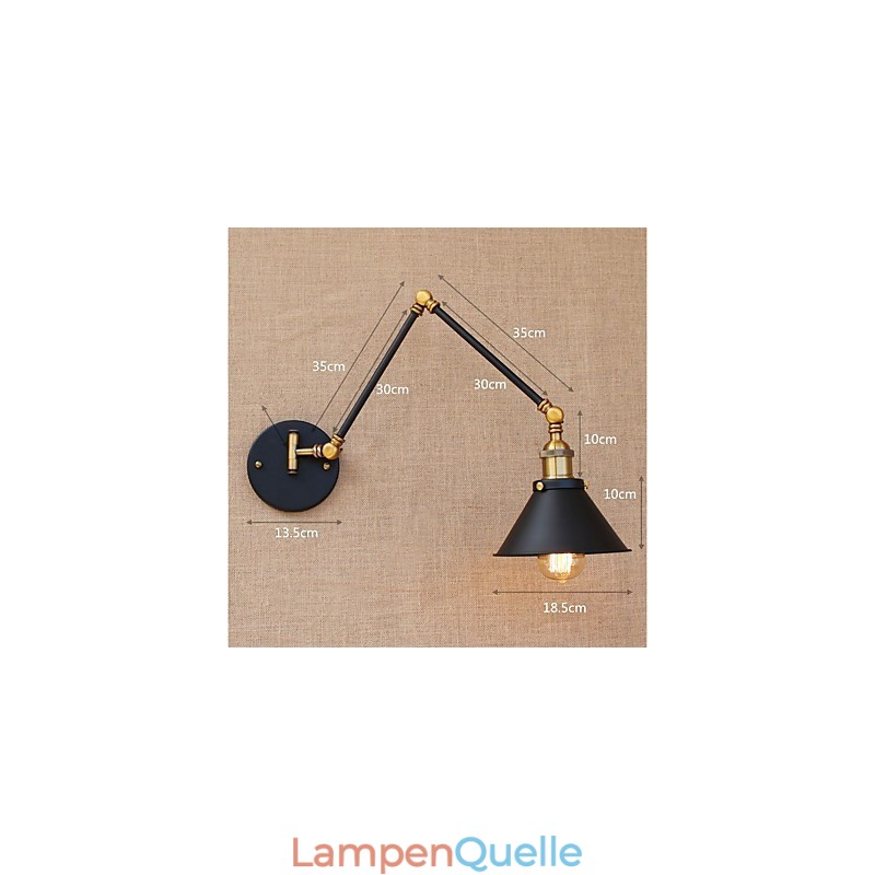 Galvanisiertes Vintage-Country-Feature für Mini-Stil-Schwenkarm-Downlight mit Augenschutz und Schwenkarmleuchten