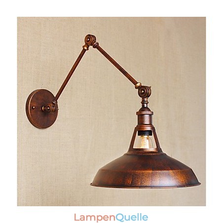 Langer Arm Halb rostig Industriell Retro Nostalgisch Versenkbare Klappwandleuchter Wandleuchte Langer Arm Halb rostig Industriell Retro Nostalgisch Versenkbare Klappwandleuchter Wandleuchte