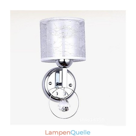 Moderne zeitgenössische galvanisierte Kristall-Wandleuchter mit Uplight Moderne zeitgenössische galvanisierte Kristall-Wandleuchter mit Uplight