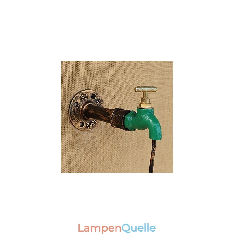 Edison Retro Dekorative Wasserpfeife Weinflasche Wandleuchte Wandleuchte