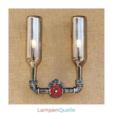 Wasserflasche Wandleuchte Wandleuchte Grau Wasserflasche Wandleuchte Wandleuchte Grau