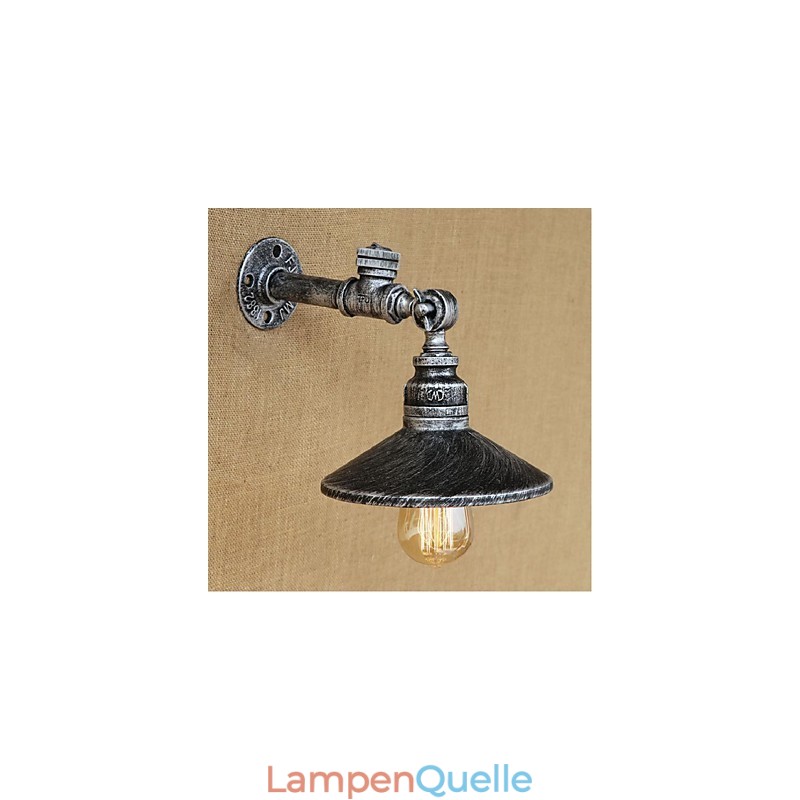 Rustikale Lodge Malerei Funktion für Ambient Light Wandleuchten Wandleuchte Silber
