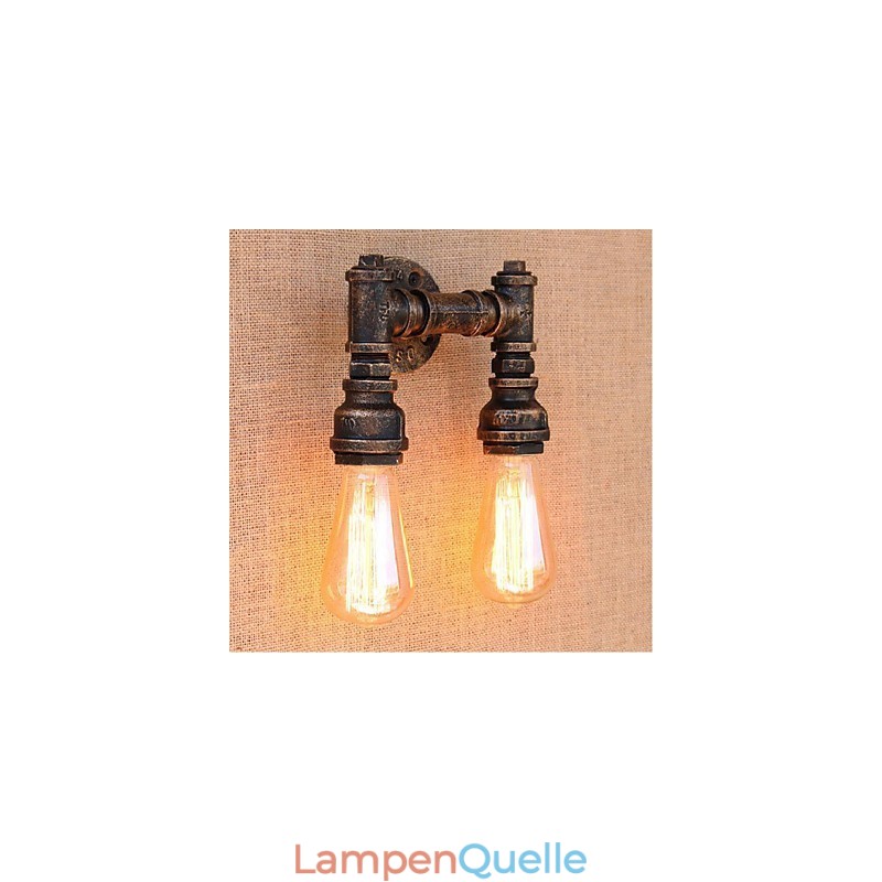 Nostalgie Einfache Wasserpfeife Dekorative Kleine Wandleuchte Wandleuchte