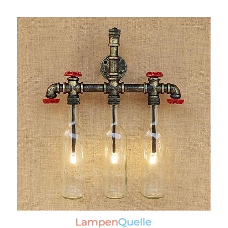 Retro Industrielle Windschalter Wasserflasche Wandlampe Wandleuchte Retro Industrielle Windschalter Wasserflasche Wandlampe Wandleuchte