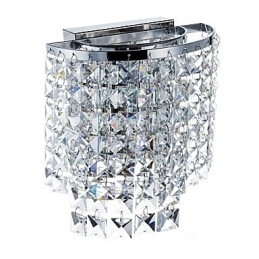 Moderne zeitgenössische galvanisierte Funktion für Kristall-Downlight-Wandleuchten Wandleuchte