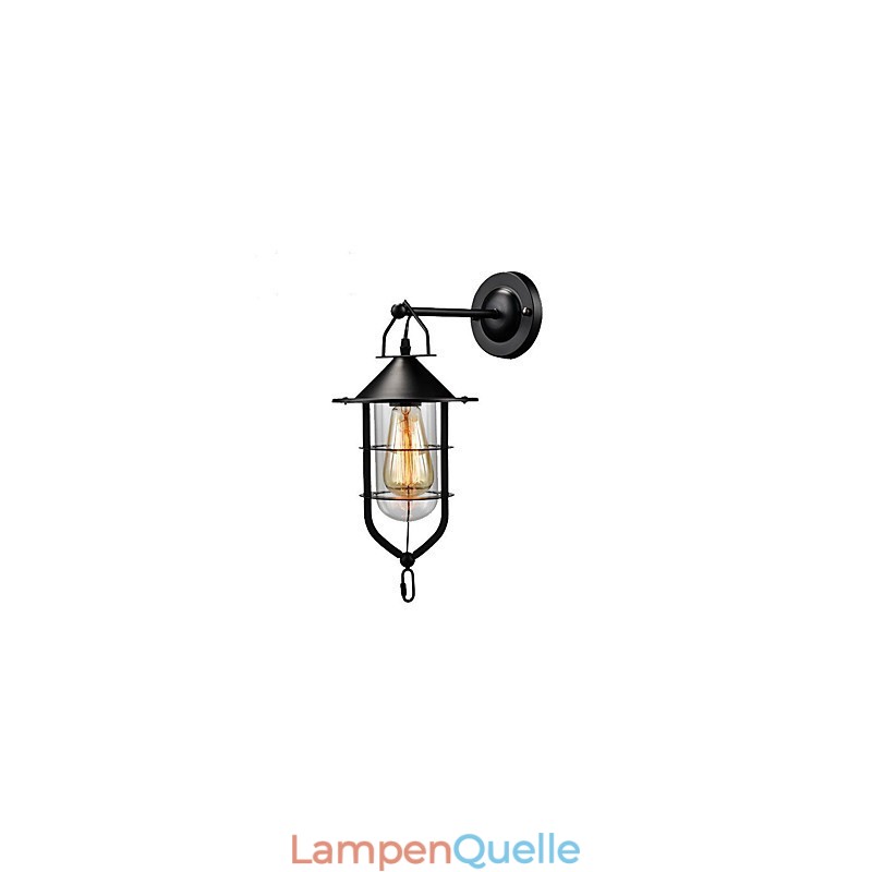 Europäischen stil wand lampe balkon gang außen lampe retro industriellen wind bar hof treppe