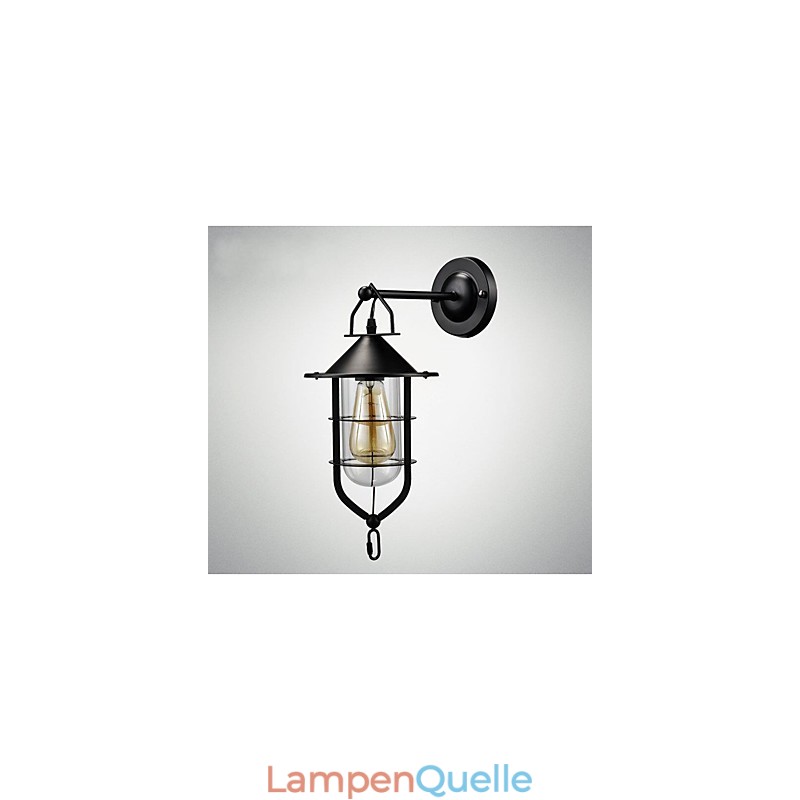 Europäischen stil wand lampe balkon gang außen lampe retro industriellen wind bar hof treppe