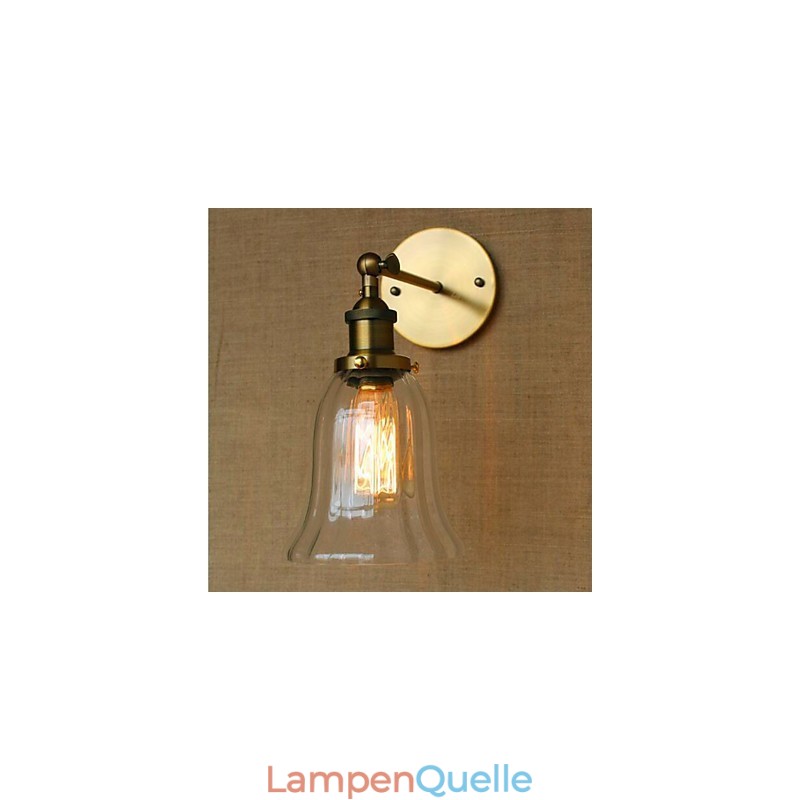 Galvanisierte Funktion im Country-Retro-Stil für Wandleuchten mit Augenschutz und Umgebungslicht im Mini-Stil