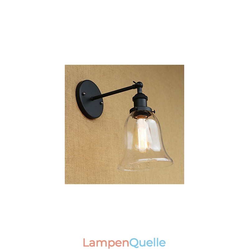 Galvanisierte Funktion im Country-Retro-Stil für Wandleuchten mit Augenschutz und Umgebungslicht im Mini-Stil