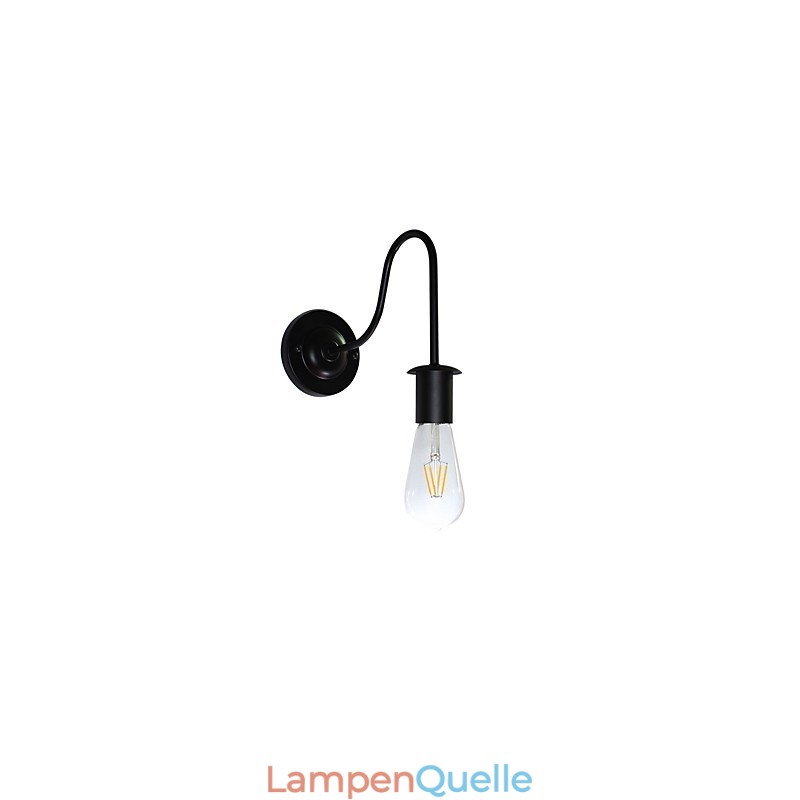 Wandleuchten Wand Eisen Wand Lampe Dumme Schwarze Lichtschwert Lampe An Der Wand