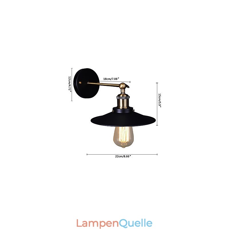 Loft Wandleuchte Vintage Licht Wandleuchte Lamparas Industriebeleuchtung Lampe Lampen für Wohnzimmer Schlafzimmer Wohnleuchten