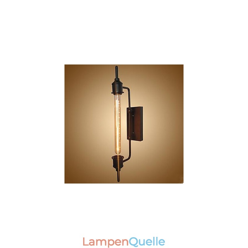Vintage Industrielle Wind Eisen Kleidung Shop Bar Kaffee Shop Edison Flöte Wand Lampe