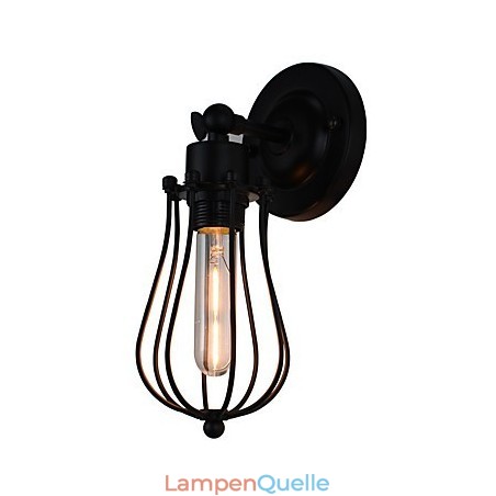 Wandleuchte aus lackiertem Stahl, dumme schwarze amerikanische Kaffeedekoration, Retro-Wandleuchte, Lichtschwertlampe an der Wand Wandleuchte aus lackiertem Stahl, dumme schwarze amerikanische Kaffeedekoration, Retro-Wandleuchte, Lichtschwertlampe an der Wand
