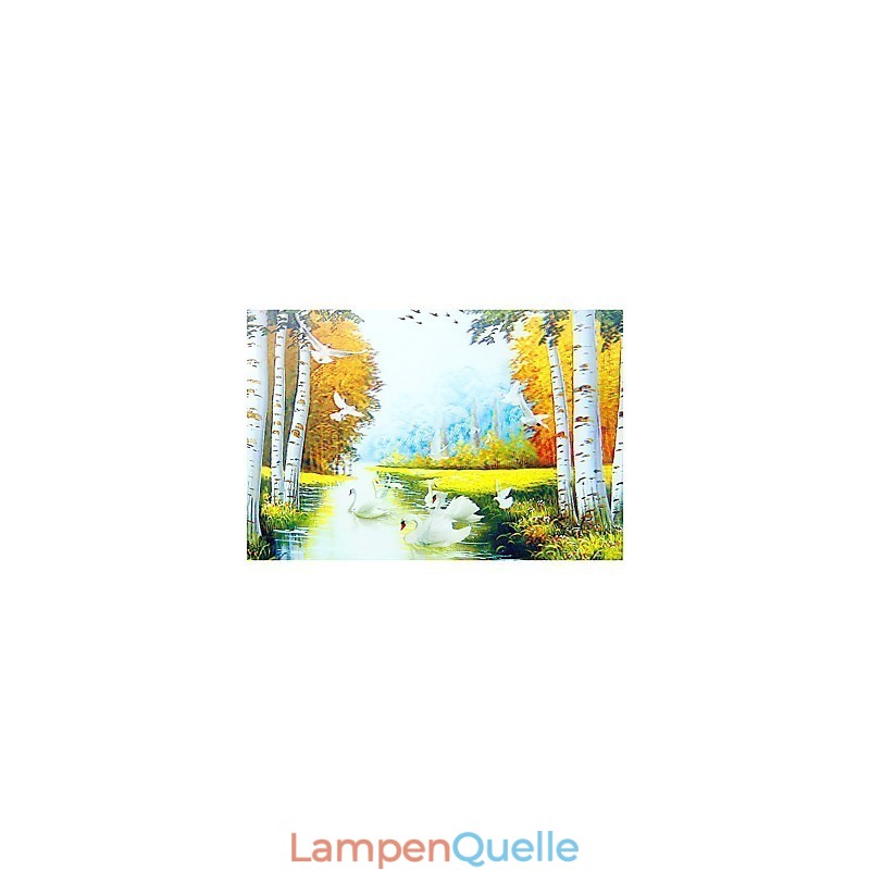Integrierte moderne zeitgenössische moderne zeitgenössische Malerei-Funktion für Ambient Light Wandleuchten