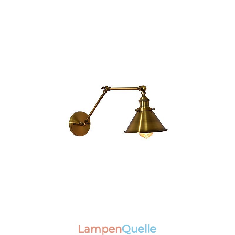 Wandleuchte Wandleuchten Wand Eisen Wandlampe dumm schwarz Lichtschwert Lampe an der Wand