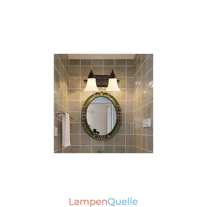 Rustic Lodge Wandleuchter mit schwarzem Oxid-Finish, Funktion zum Schutz der Augen, Umgebungslicht
