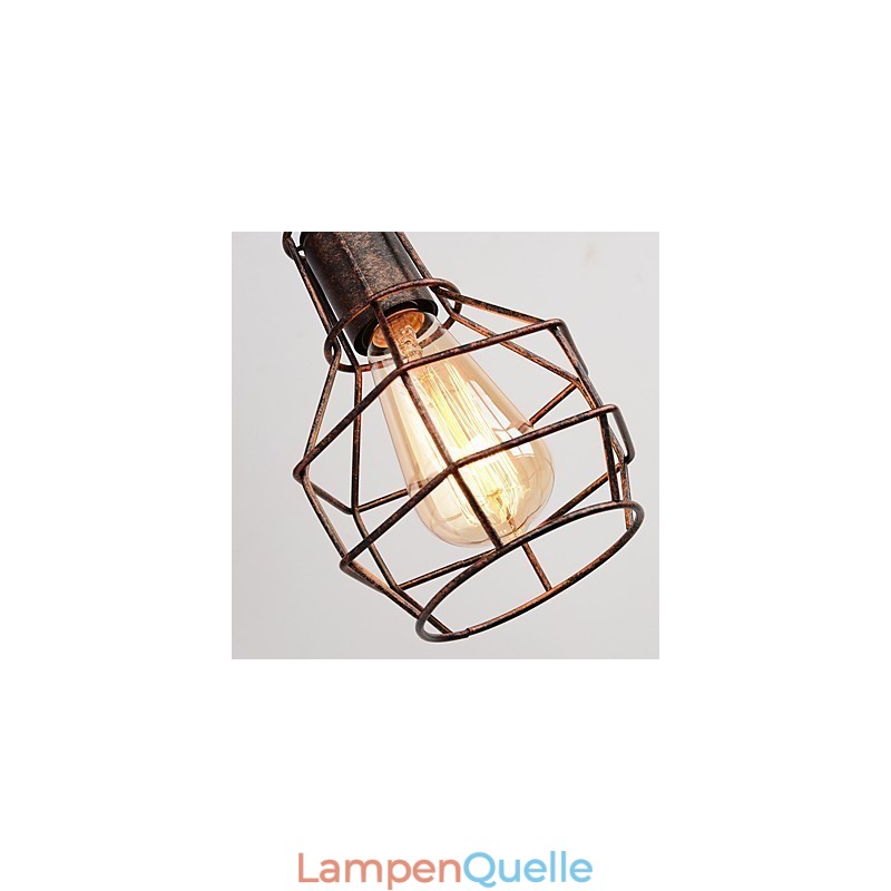Industrielle Retro Eisen Wandleuchte Kreative Persönlichkeit Lift Pully Wandleuchte