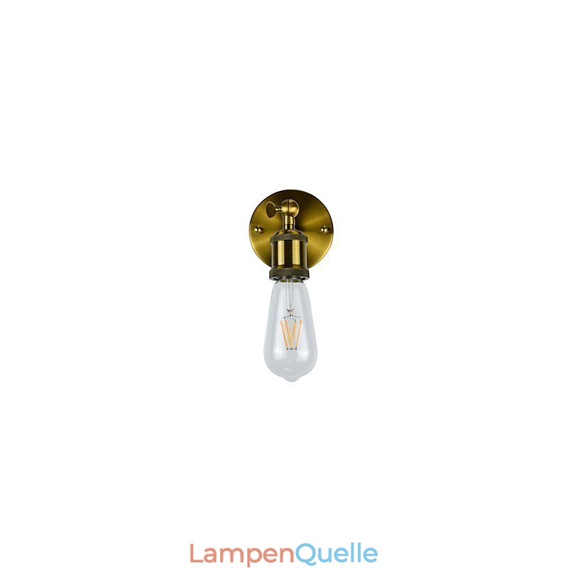 Wandleuchte Wandleuchter Wand Eisen Wandlampe Retro Vintage Moderne Gehobene Bar West Restaurant Coffee Shop