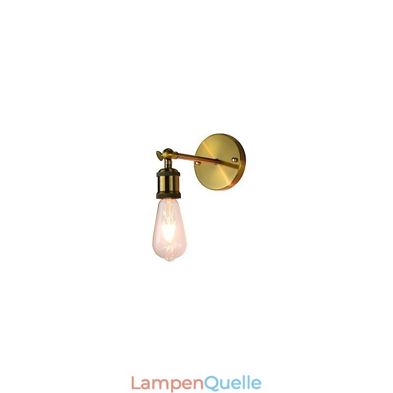 Wandleuchte Wandleuchter Wand Eisen Wandlampe Retro Vintage Moderne Gehobene Bar West Restaurant Coffee Shop