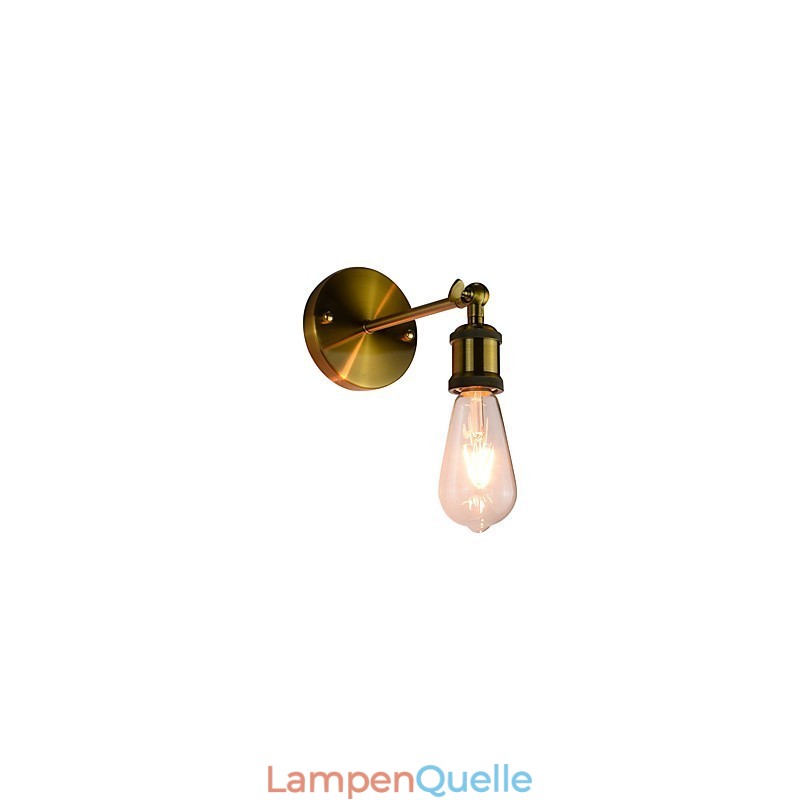 Wandleuchte Wandleuchter Wand Eisen Wandlampe Retro Vintage Moderne Gehobene Bar West Restaurant Coffee Shop