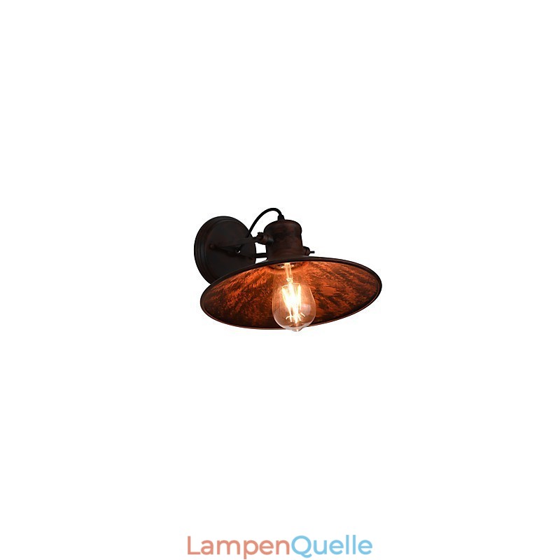 Wandleuchte Wandleuchten Wandlampe Dumme schwarze Lichtschwertlampe an der Wand