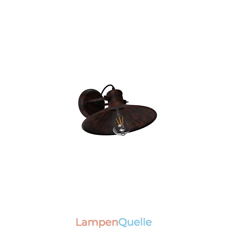 Wandleuchte Wandleuchten Wandlampe Dumme schwarze Lichtschwertlampe an der Wand