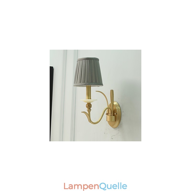 Einfaches Landhaus, traditionelles klassisches Messing-Feature für Wandleuchten im Mini-Stil, Uplight-Wandleuchter