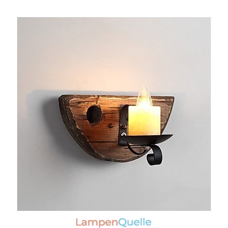 Rustikale Lodge-Malerei-Funktion für Mini-Stil Uplight Wandleuchten Wandleuchte