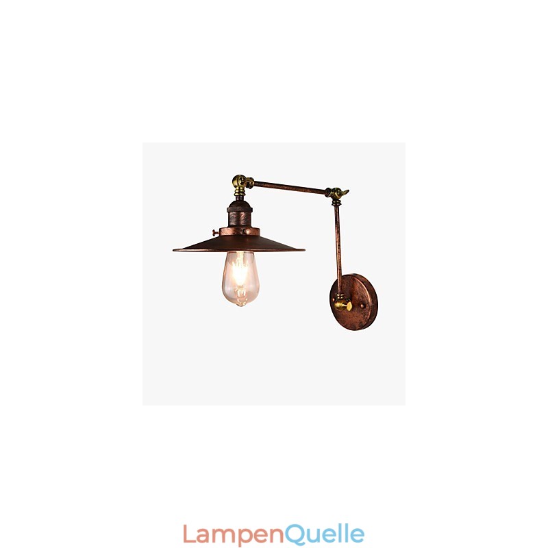 Wandleuchte Wandleuchter Wand Eisen Wandlampe Retro Vintage Moderne Gehobene Bar West Restaurant Coffee Shop