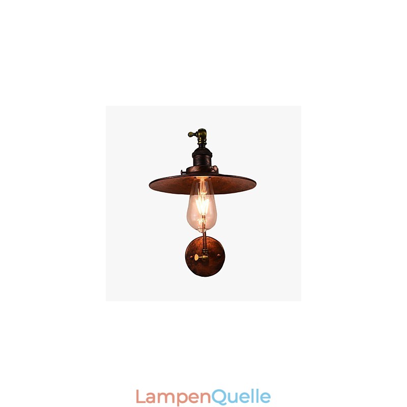 Wandleuchte Wandleuchter Wand Eisen Wandlampe Retro Vintage Moderne Gehobene Bar West Restaurant Coffee Shop