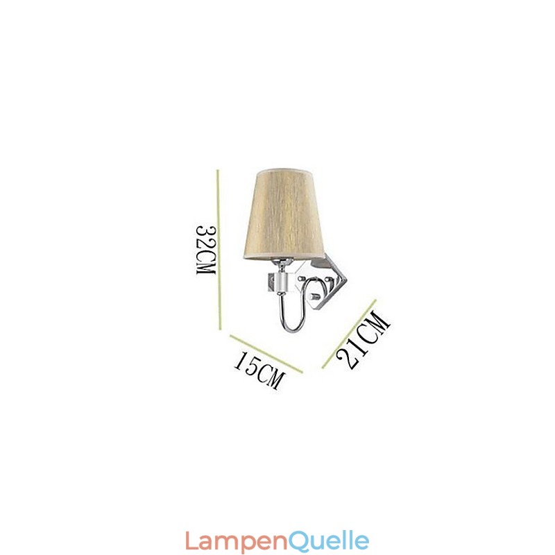 Moderne zeitgenössische galvanisierte Feature Uplight Wandleuchten Wandleuchte