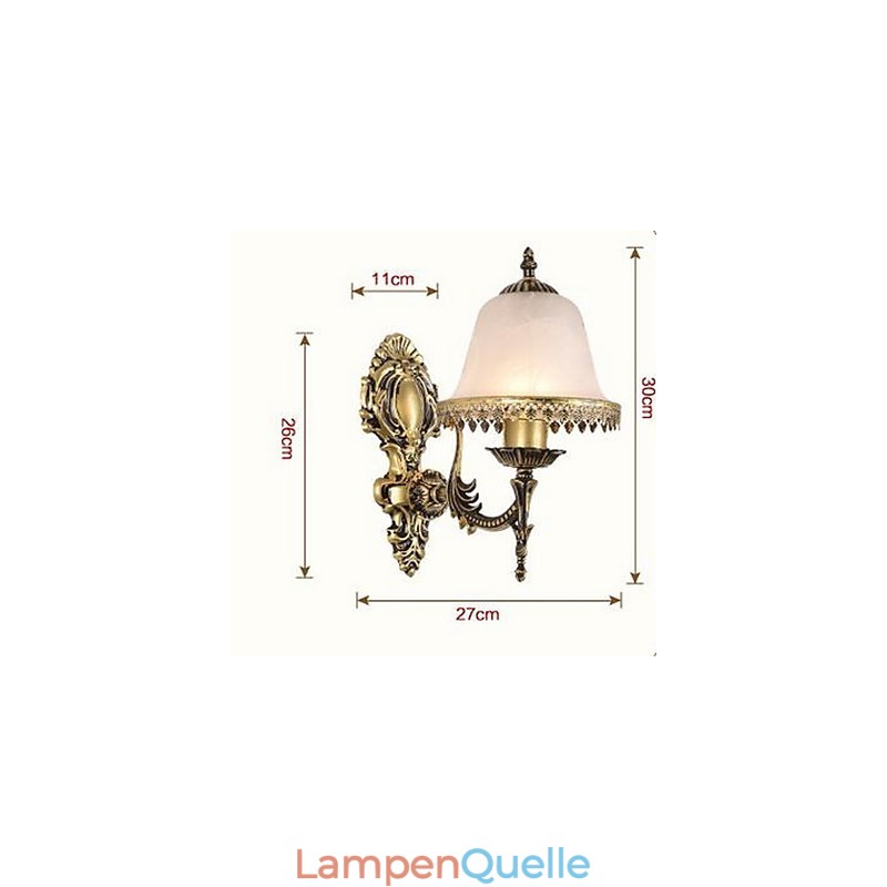 Vintage Galvanisiertes Feature Downlight Wandleuchten Wandleuchte
