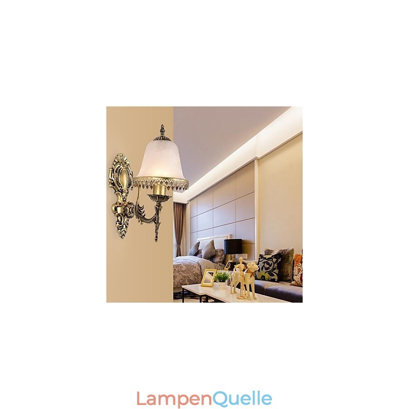 Vintage Galvanisiertes Feature Downlight Wandleuchten Wandleuchte