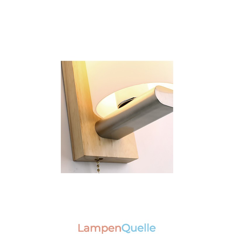 Neuartige ländliche Funktion für den Mini-Stil, Augenschutz, Umgebungslicht, Wandleuchten, Wandleuchte aus Holzscheit, Schlafzimmer, Nachttischlampe