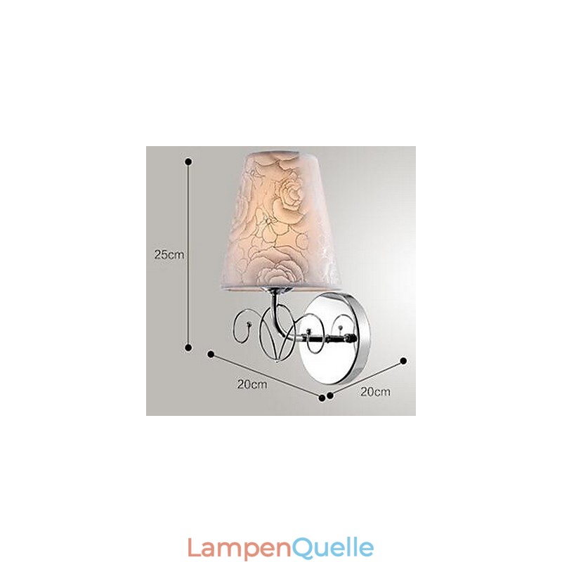 Moderne zeitgenössische galvanisierte Feature Uplight Wandleuchten Wandleuchte