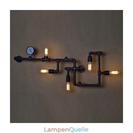 Loft Industrielle Wandlampen Antike Edison Wandleuchten mit Glühbirnen Vintage Pipe Wandlampe für Wohnzimmerbeleuchtung Loft Industrielle Wandlampen Antike Edison Wandleuchten mit Glühbirnen Vintage Pipe Wandlampe für Wohnzimmerbeleuchtung