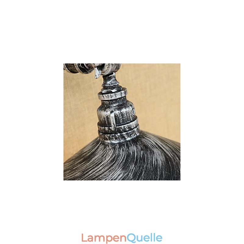 Industrieller Stil Nordische Wasserrohr Wandlampe Wandleuchte Silber