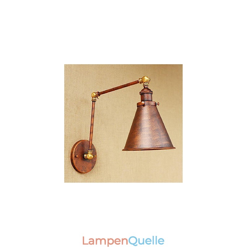 Lange arm Halb rost Retro Kreative Nostalgische Versenkbare Klapp Wandleuchten Wand Licht