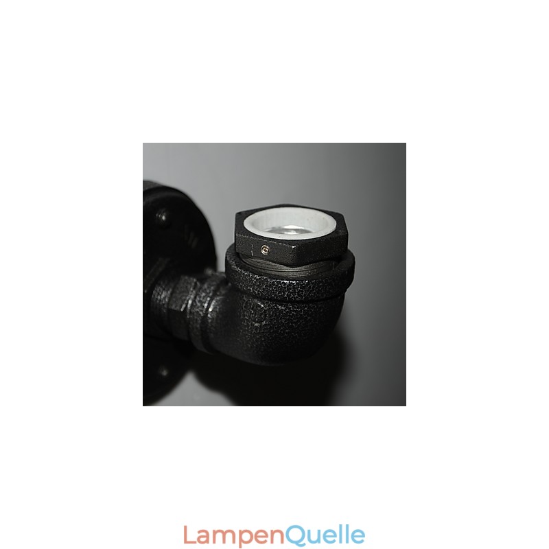 Einfache Retro Industrielle Eisen Rohr Dekorative wand lampe Wand Leuchte