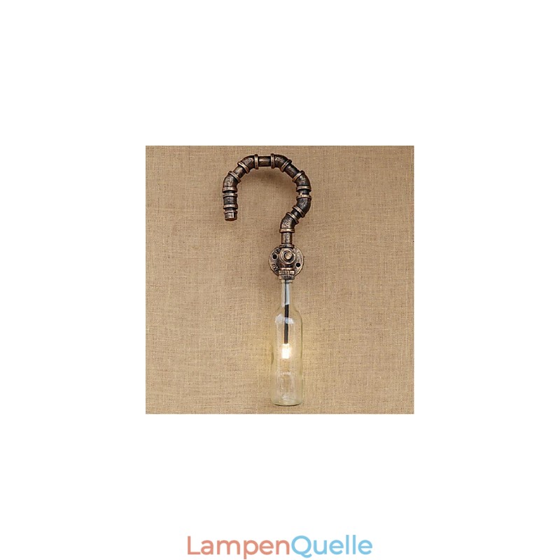 Retro American Village Creative Industry Wind Designer Wasserflasche Wandleuchte Wandleuchte