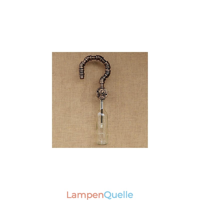 Retro American Village Creative Industry Wind Designer Wasserflasche Wandleuchte Wandleuchte