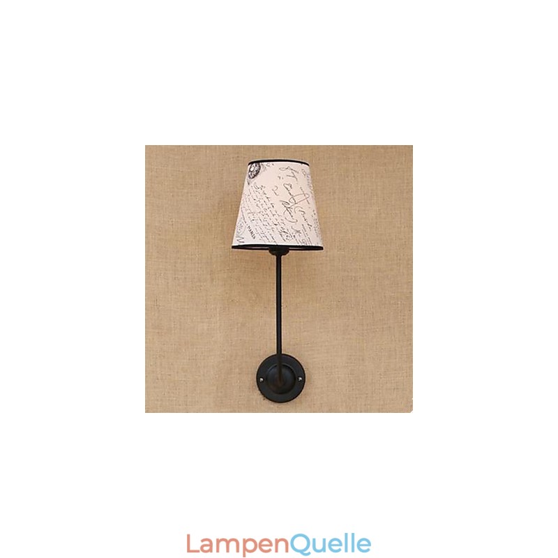 Moderne prägnante Mode Bar Restaurant nostalgische Frühstück Tuch Abdeckung Wandleuchte Schmiedeeisen Biegung