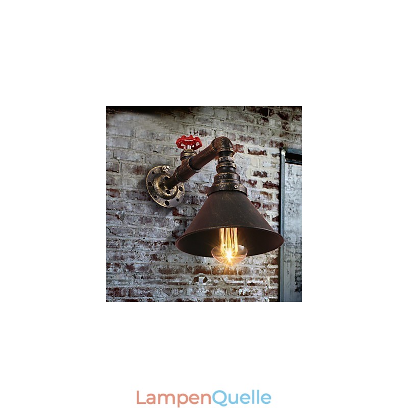 Wasserrohr Wandleuchten Retro Industriellen Stil Kreative Land Metall Restaurant Cafe Bars Stehtisch Wandleuchten