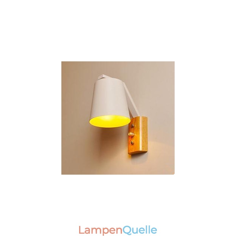 Kreative Persönlichkeit Warmes Holz Eisen Bett Lampe Schalter Mit Nordic Korridor Studie