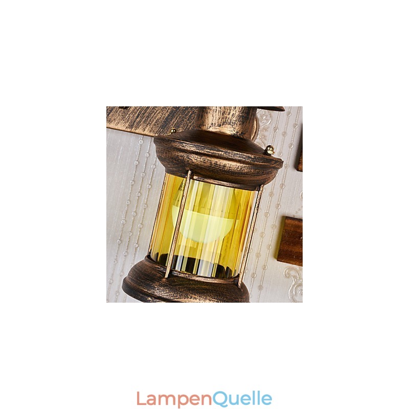 Rustikale Lodge-Malerei-Funktion für Mini-Stil Uplight Wandleuchten Wandleuchte