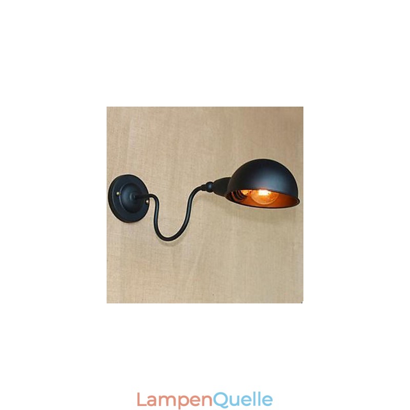 Retro Schwarz High Grade Persönlichkeit Nacht Schlafzimmer Studie Dreht Sich Um Dekorative Wand Gang