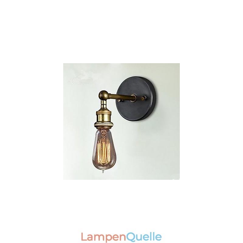 Die American Village Wand Balkon Korridor Einfache Kupfer Kopf Lampe